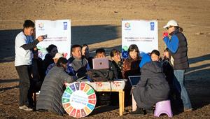 World renowned cashmere brands discussed sustainability with Mongolian herders